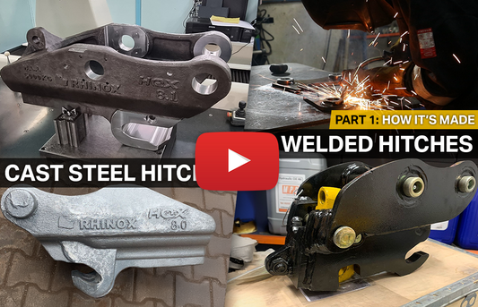 PART 1: Cast Steel VS Welded Hitches - How Are They Made? (Video)
