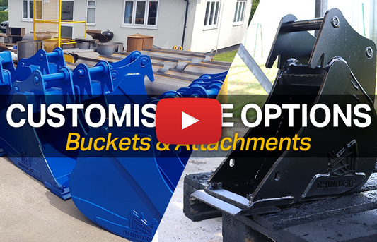 Customisable Options for Rhinox Buckets and Attachments