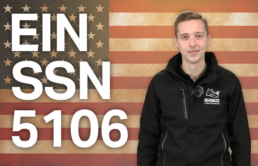 Why do Rhinox need an EIN / SSN / 5106 Form to ship to me?