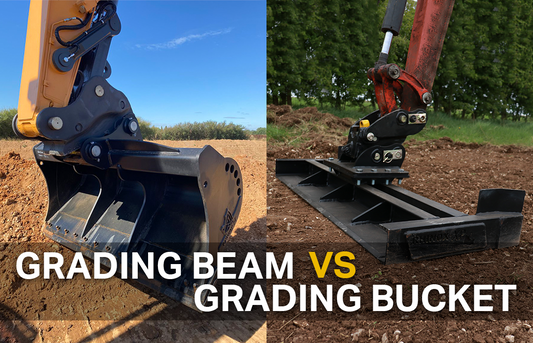 Grading Beam VS Grading Bucket - What suits you best?