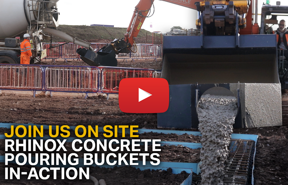 Join Us On Site - Concrete Pouring Bucket (Video)