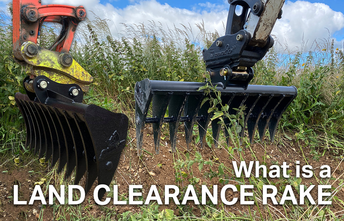 What is an Excavator Land Rake? – Rhinox Group US