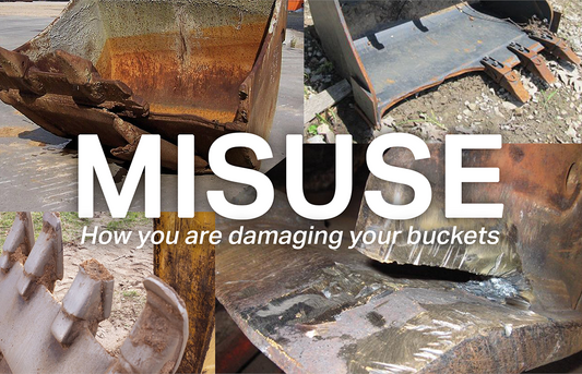 Misusing your Excavator - you could be using your buckets wrong!