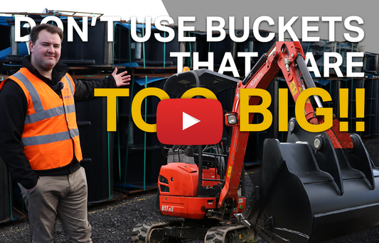 What if I use a bucket too big for my excavator? - Oversized Excavator Buckets (Video)