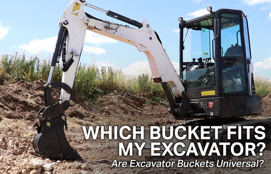 Which bucket fits my excavator?