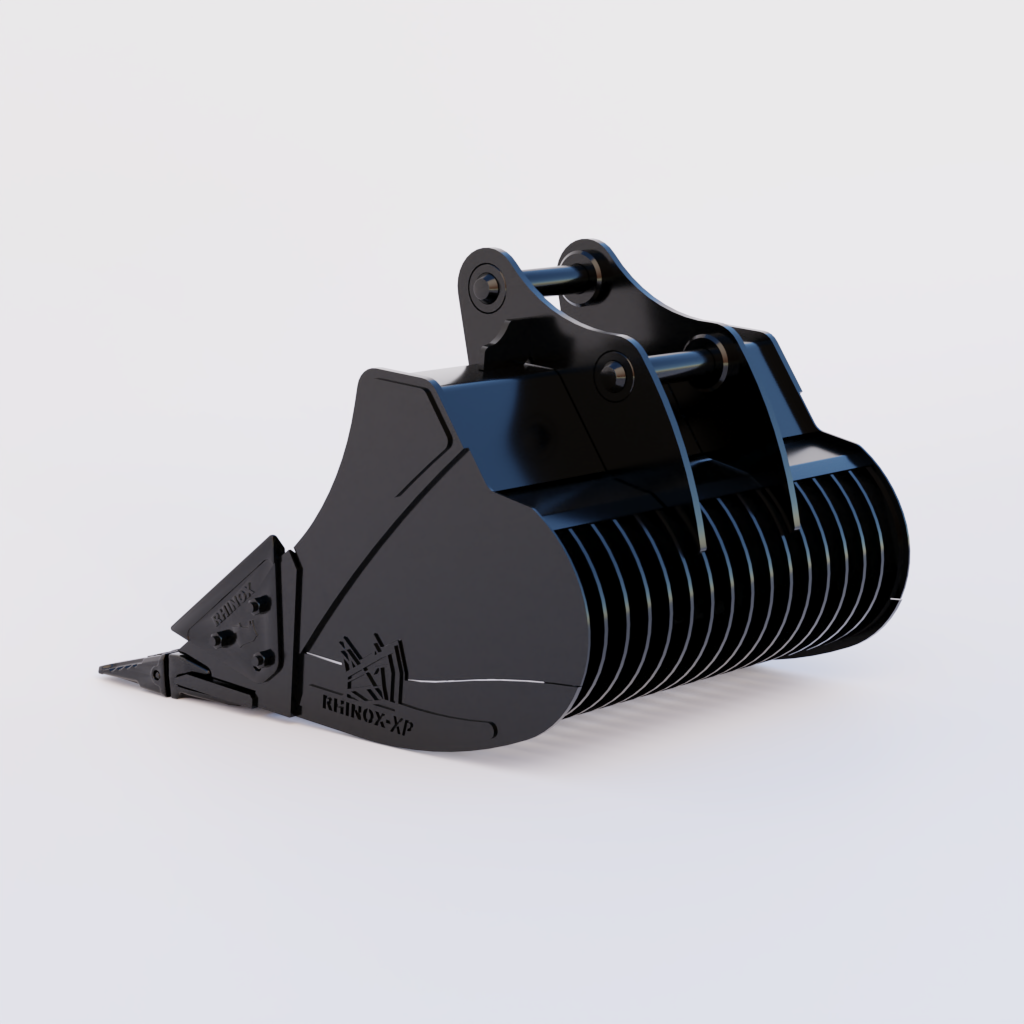 Doosan DX140LCR-7 Excavator Riddle / Skeleton Bucket - 48" Heavy Duty