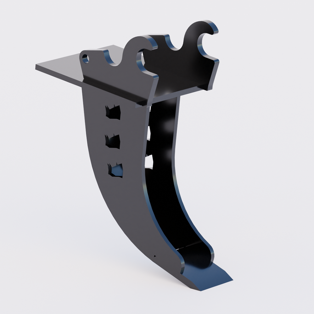 Kubota Quick Attach U17 Micro Trenching Bucket - 15"/400mm Depth