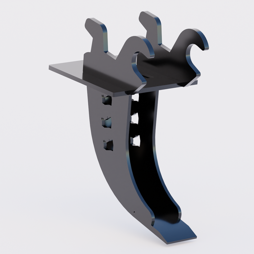 Hitachi ZX17U Micro Trenching Bucket - 15"/400mm Depth