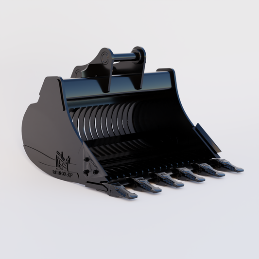 Volvo EC220E Excavator Riddle / Skeleton Bucket - 60" Heavy Duty