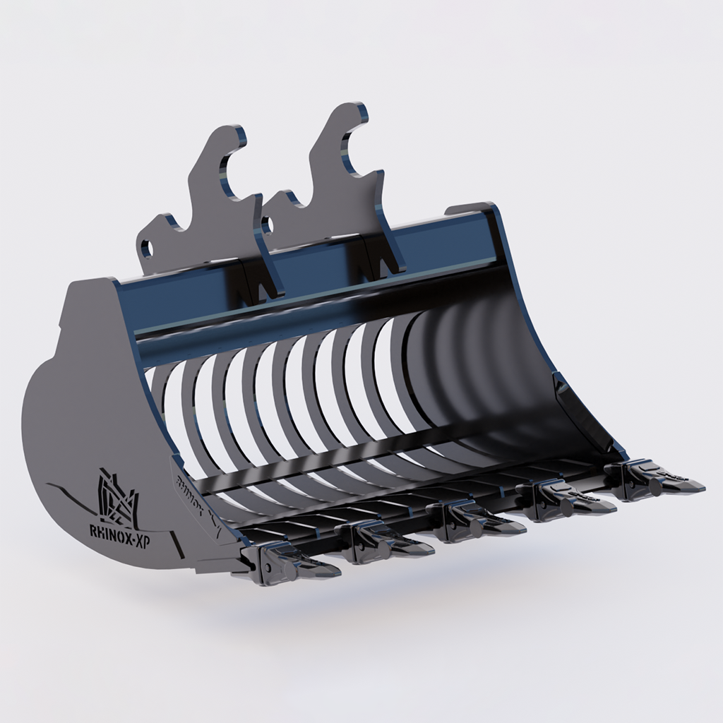 Kubota KX61-3 Riddle Bucket / Shaker Bucket 30 Inch | Rhinox Group US