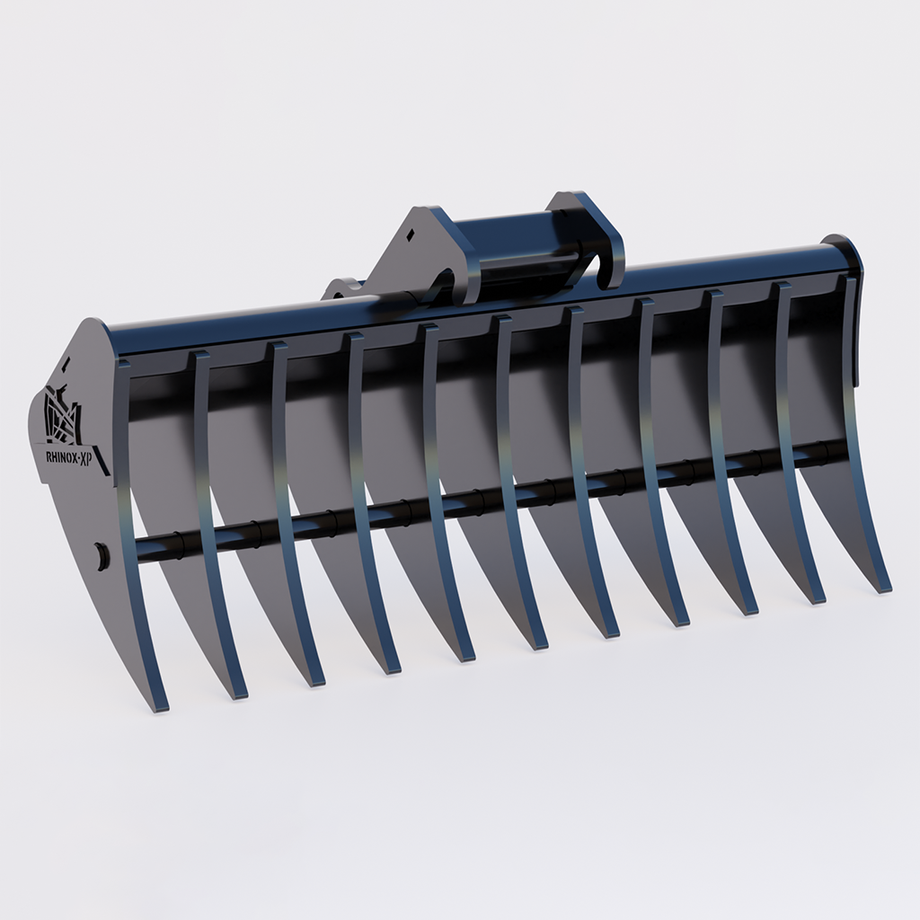Bobcat X328 X-CHANGE Land Clearance Rake 48 Inch | Rhinox Group US
