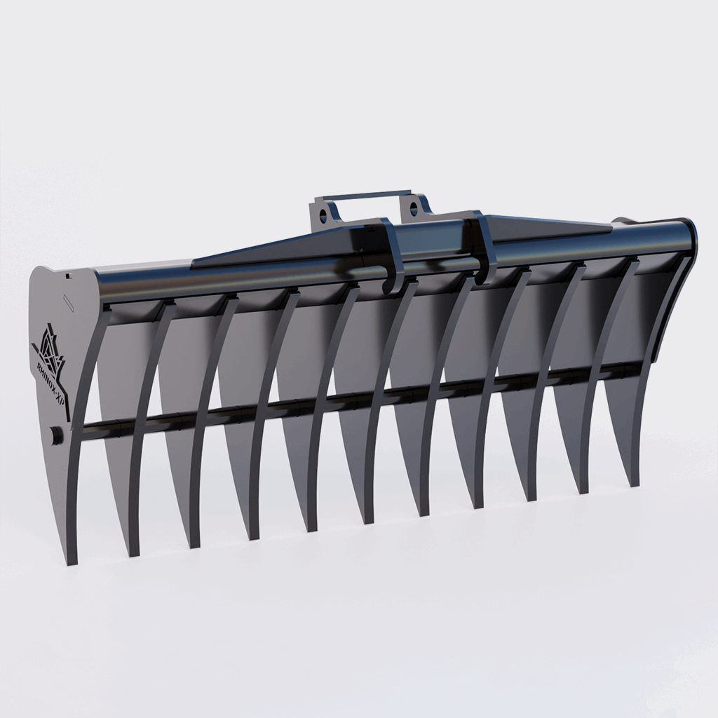 Bobcat E45 Land Clearance Rake 60 Inch | Rhinox Group US