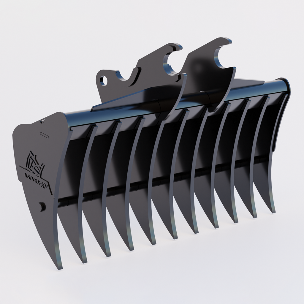 Kubota KX080 Land Clearance Rake 60 Inch | Rhinox Group US