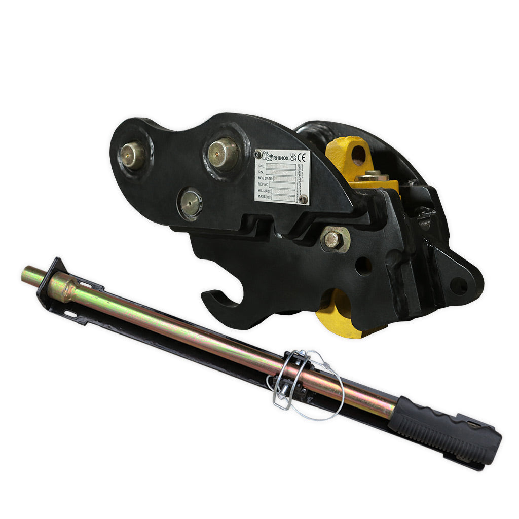 XCMG XE18U Mechanical Pin Grab Quick Coupler - Rhinox Group US