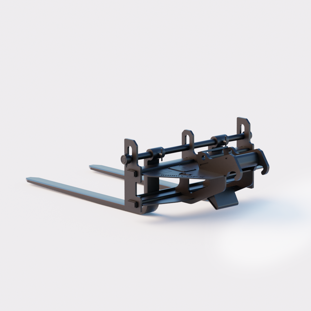 Bobcat 334 X-CHANGE Pallet Forks Back
