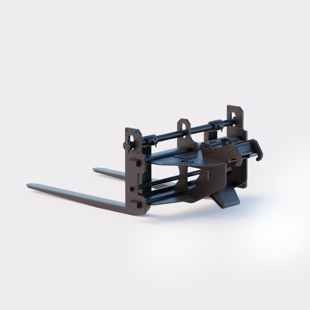 Bobcat E55Z X-CHANGE Pallet Forks Back