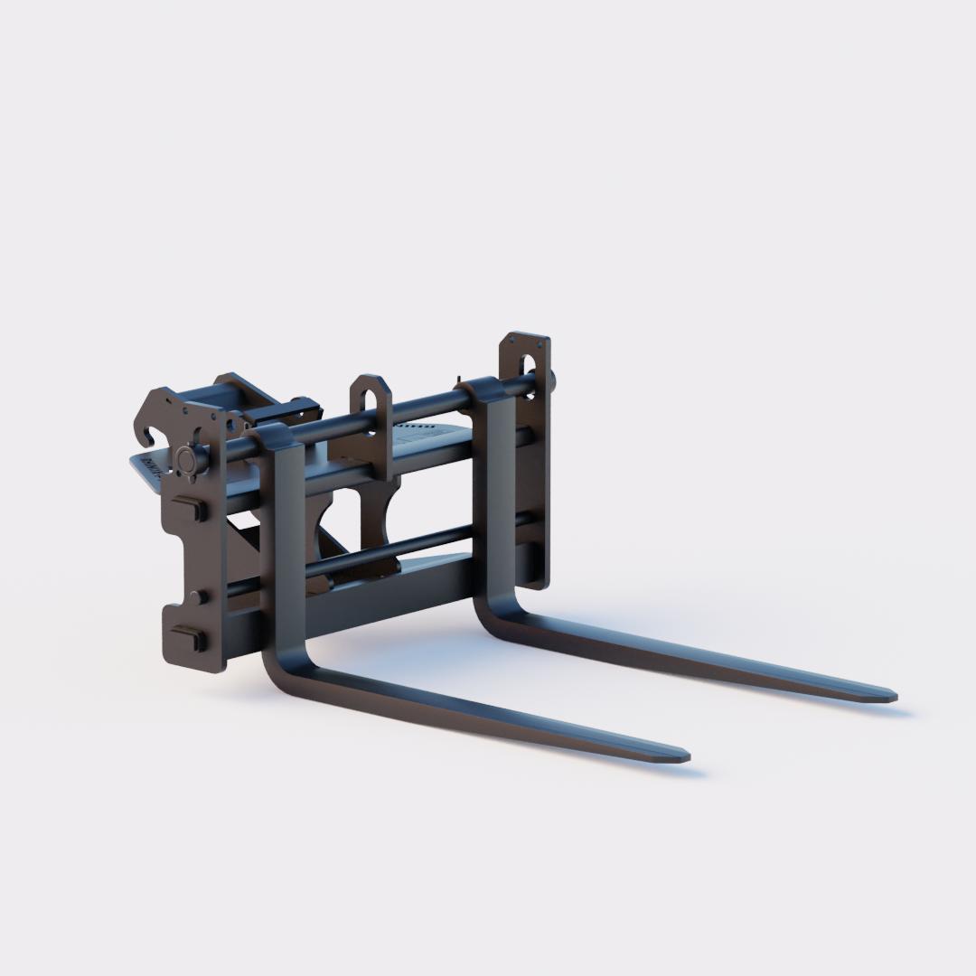 Bobcat E55Z X-CHANGE Pallet Forks Front