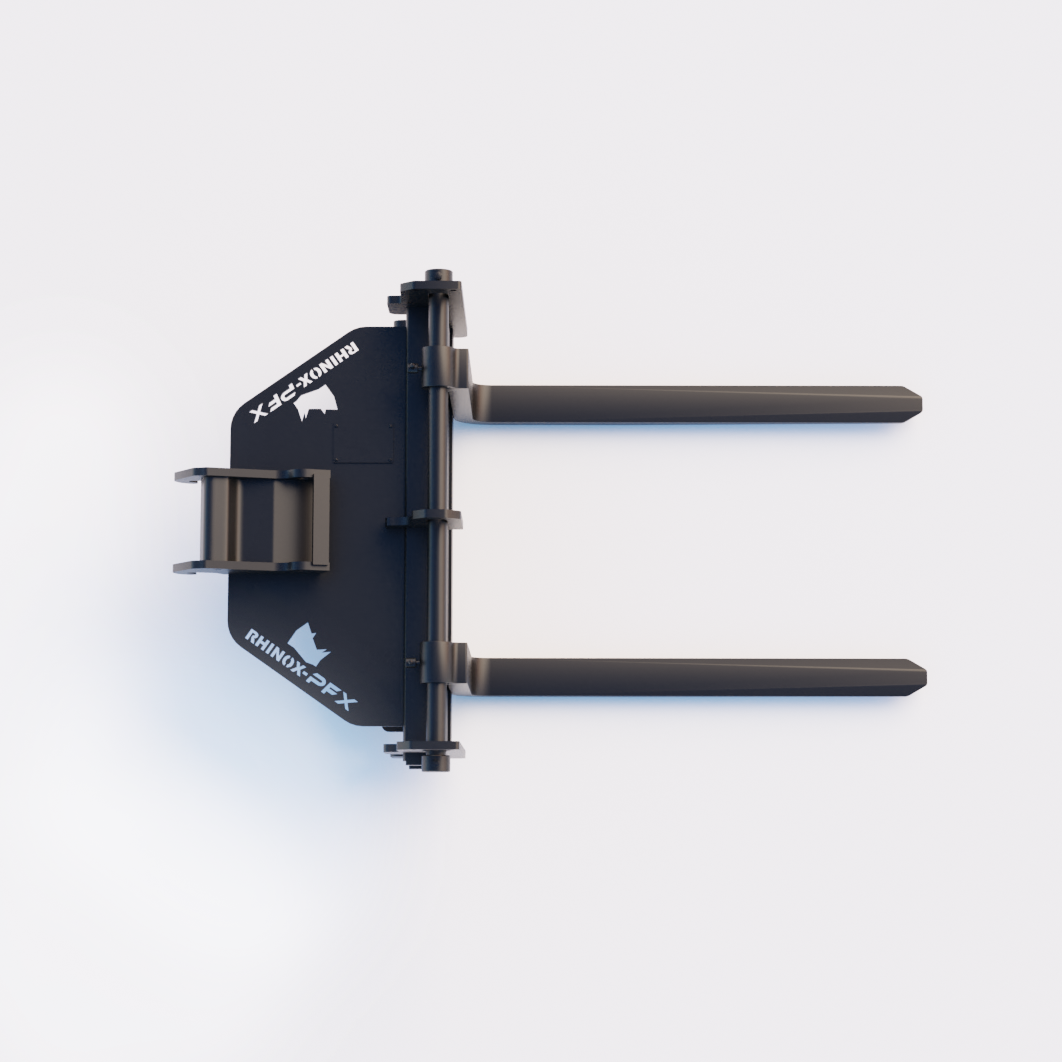 Bobcat E55Z X-CHANGE Pallet Forks Top