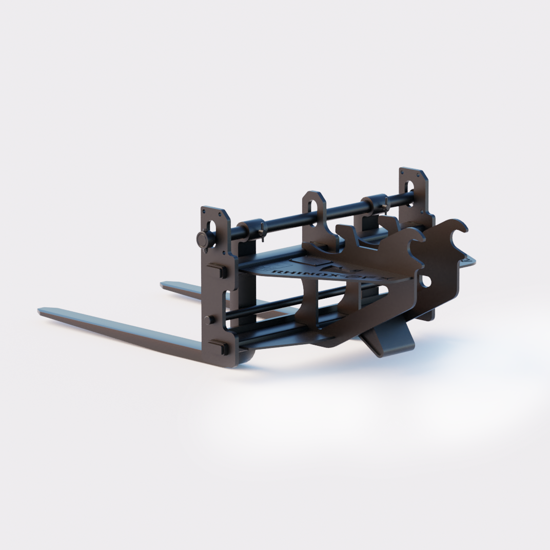 Deere Wedgelock Quick Attach 60G Pallet Forks Back