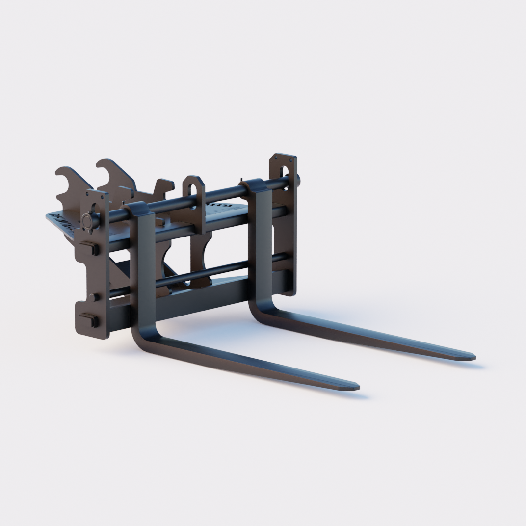 Deere Wedgelock Quick Attach 50G Pallet Forks Front