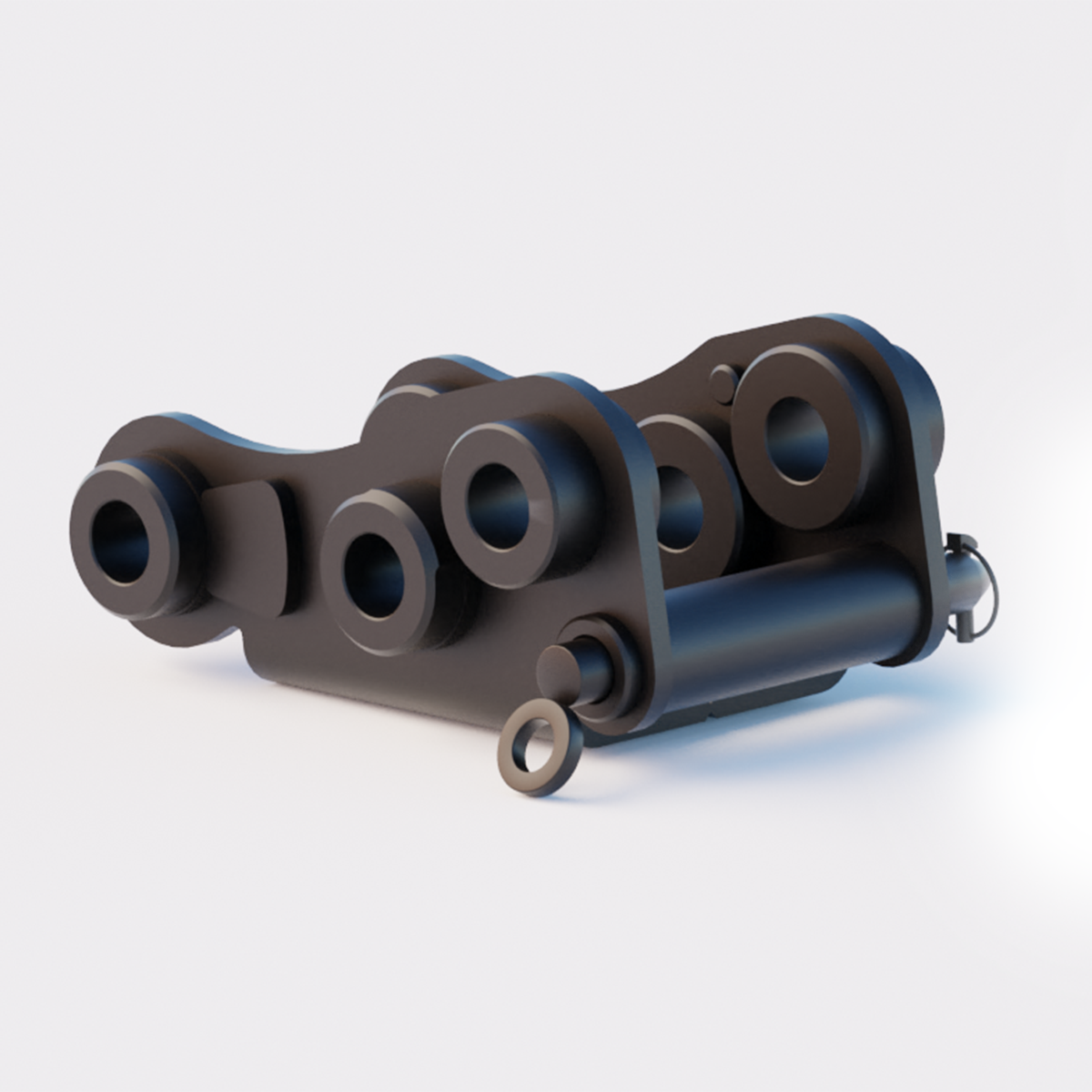 Kubota KX91-3 Quick Attach Coupler Back