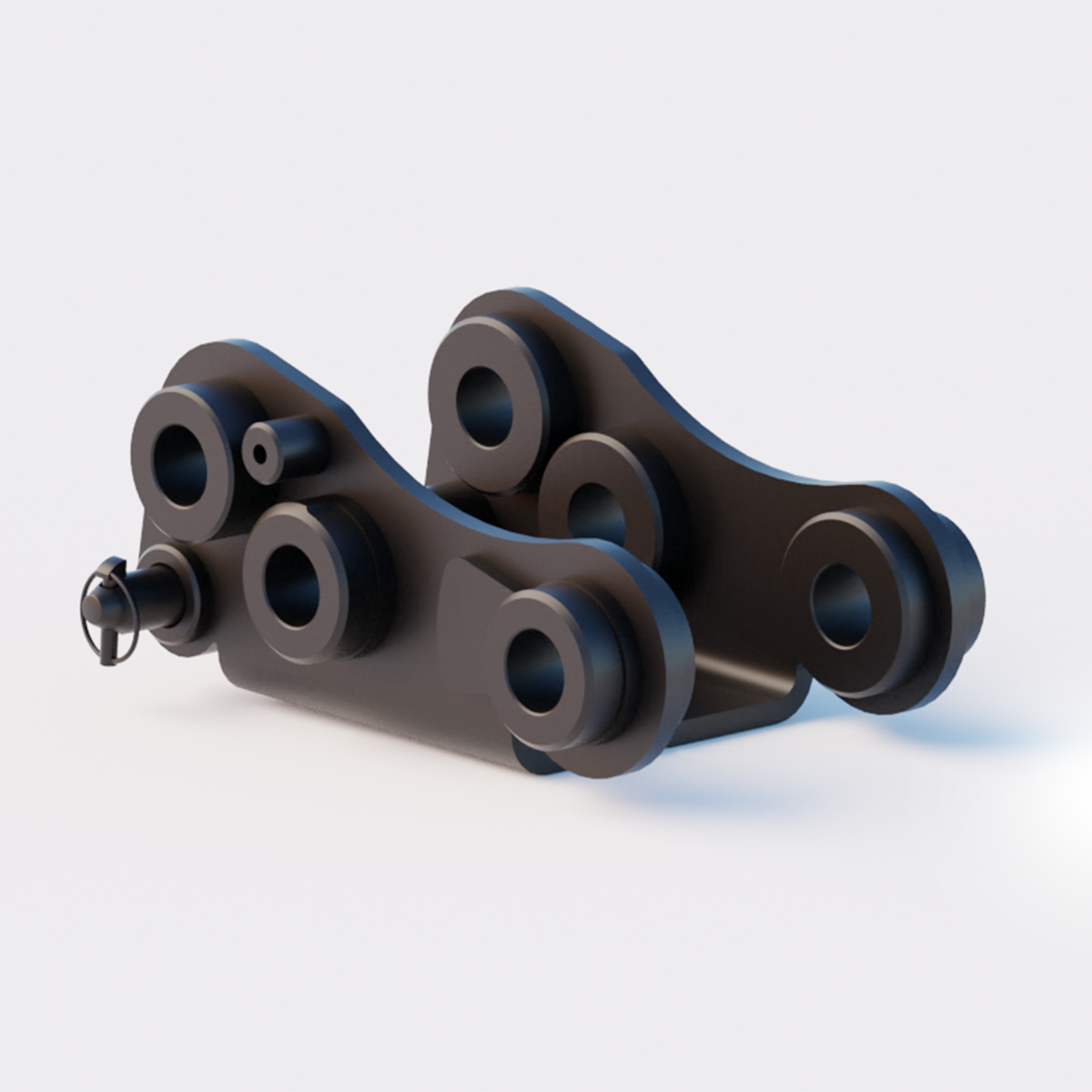 Kubota KX71-3 Quick Attach Coupler Front