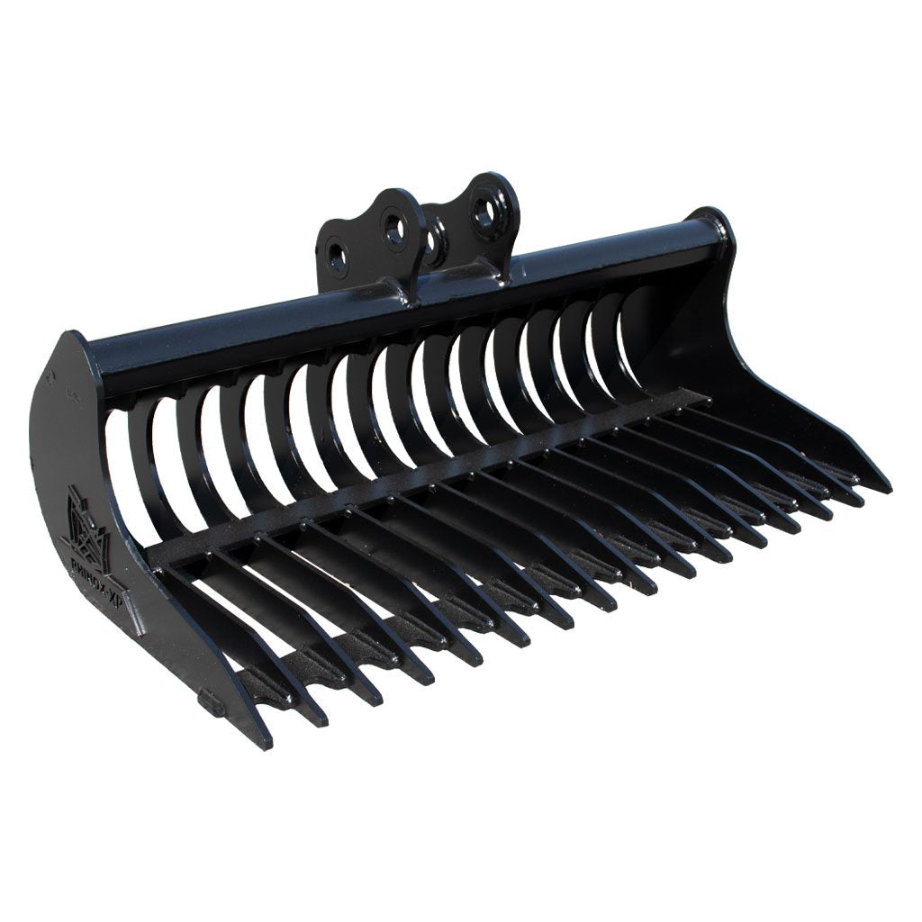 Volvo EC35 Rake Riddle Bucket - Rhinox Group US