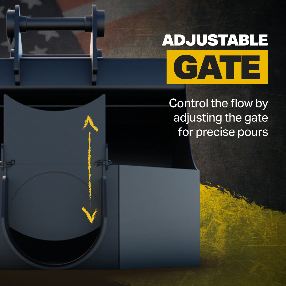 CAT 309 Concrete Pouring Bucket Infographic 2