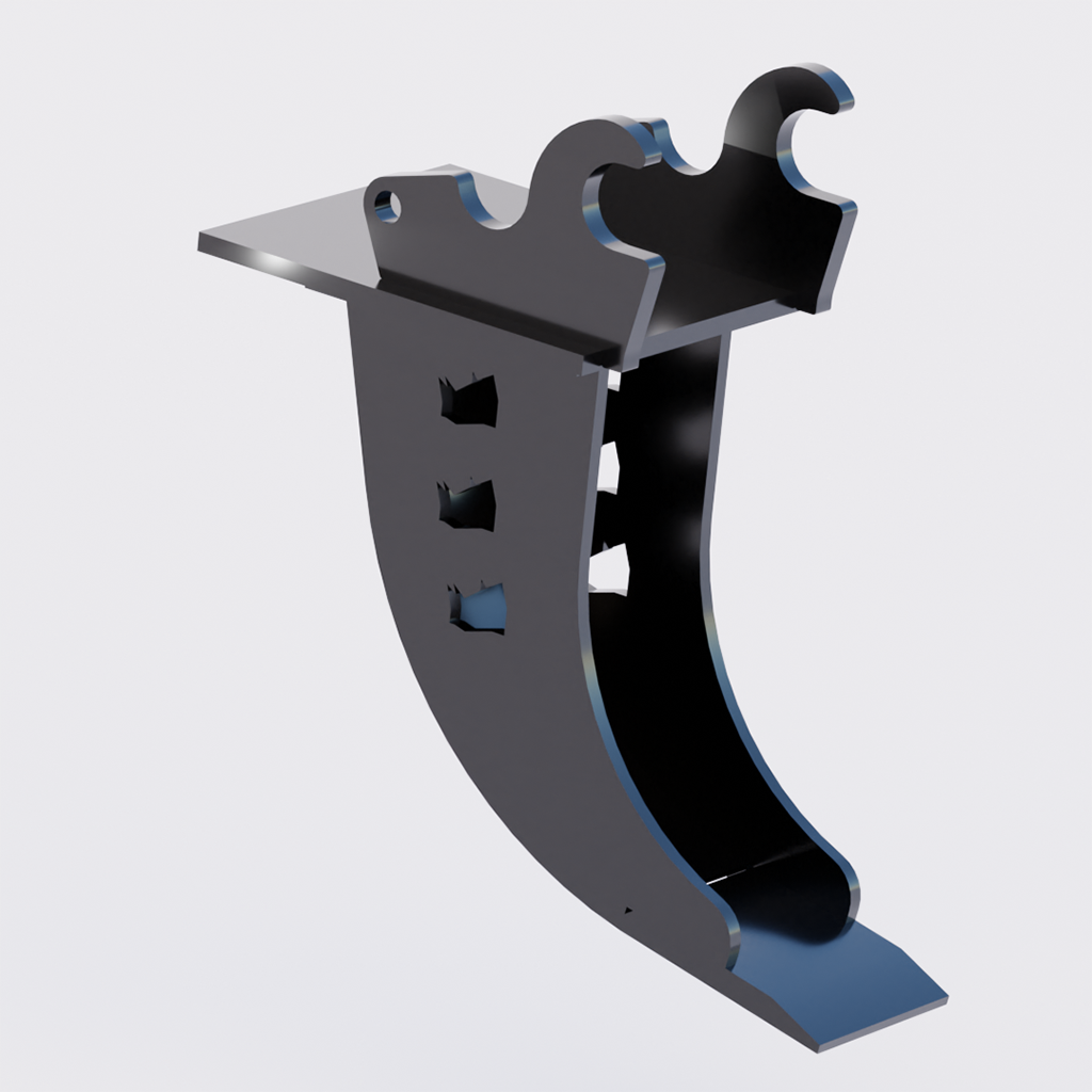 Kubota Quick Attach KX018-4 Micro Trenching Bucket - 15"/400mm Depth