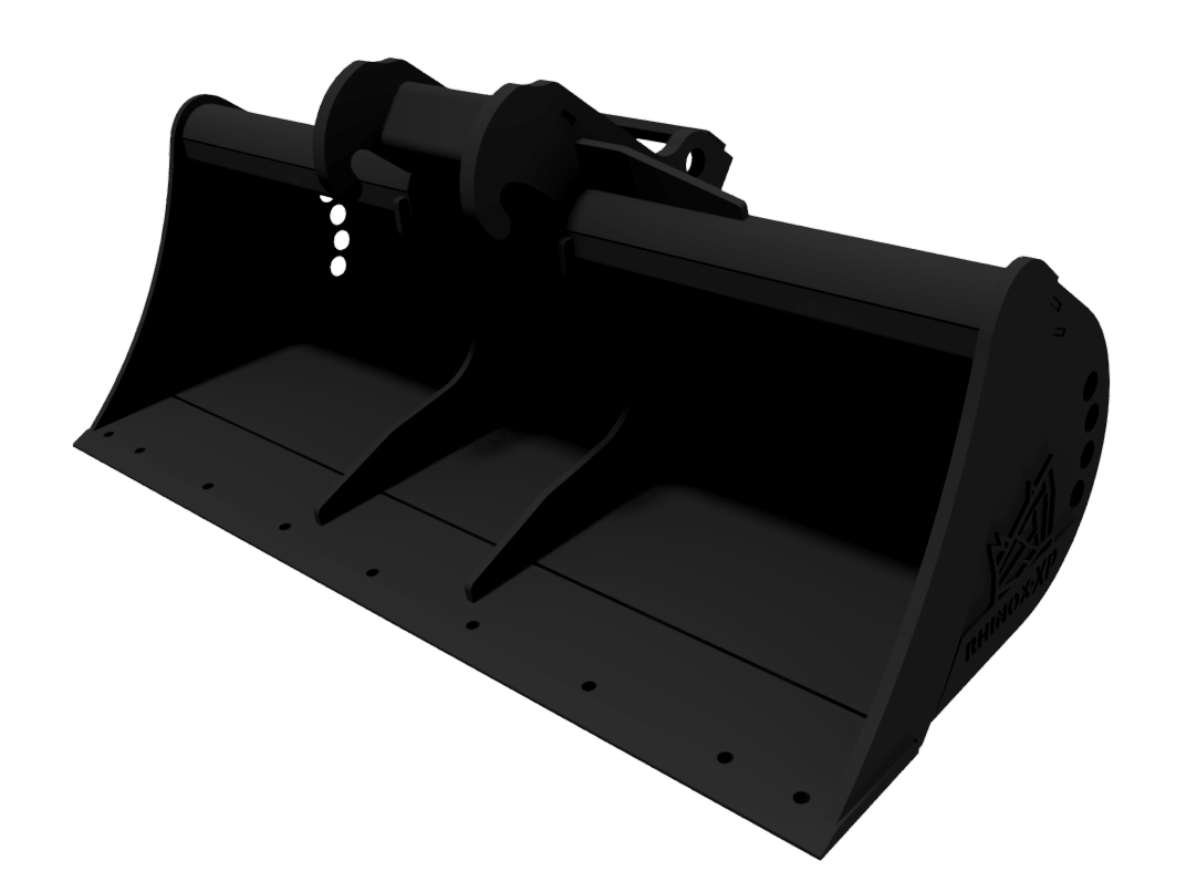 Bobcat E26 X-CHANGE Ditch Cleaning Bucket - 48 Inch - Rhinox Group US