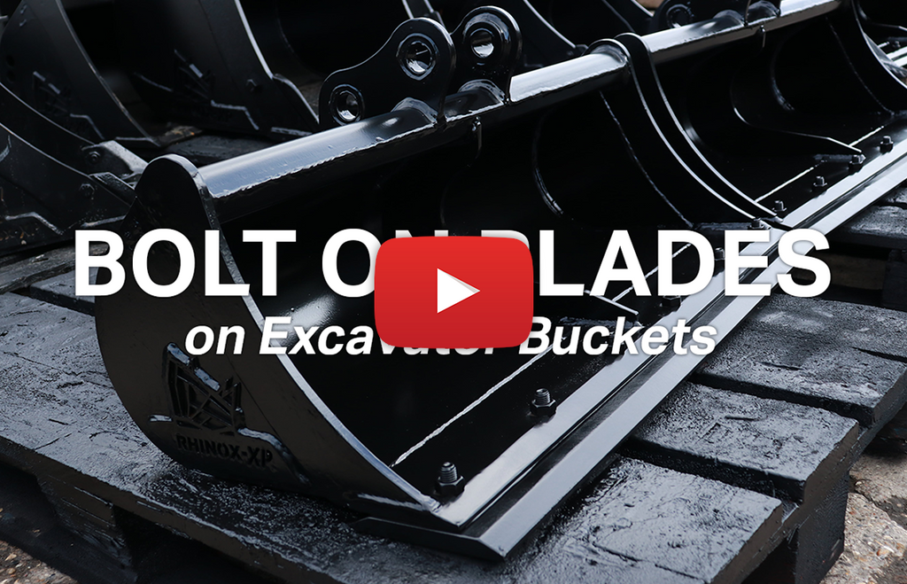 Bolt on Blades for Excavator Buckets - Why use them? (Video)