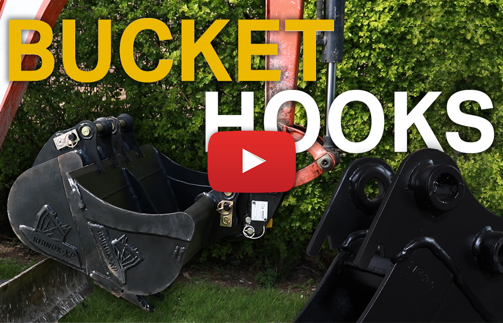 Excavator Bucket Hooks - Benefits & How To Use (Video)
