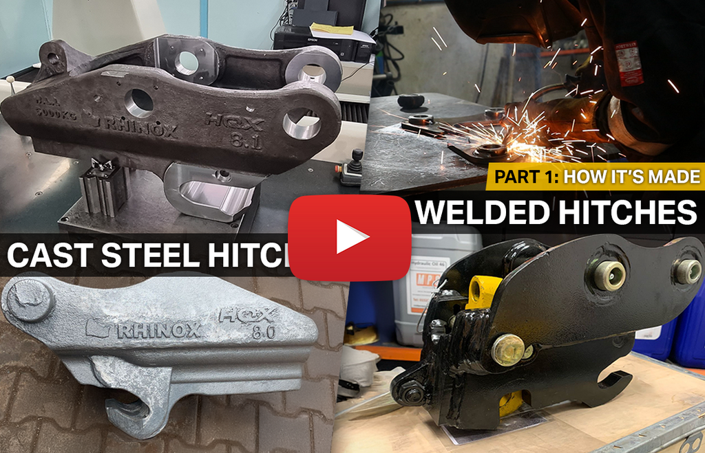 PART 1: Cast Steel VS Welded Hitches - How Are They Made? (Video)