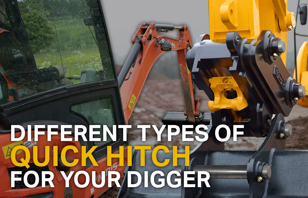 Types of Quick Hitch Coupler for Excavators