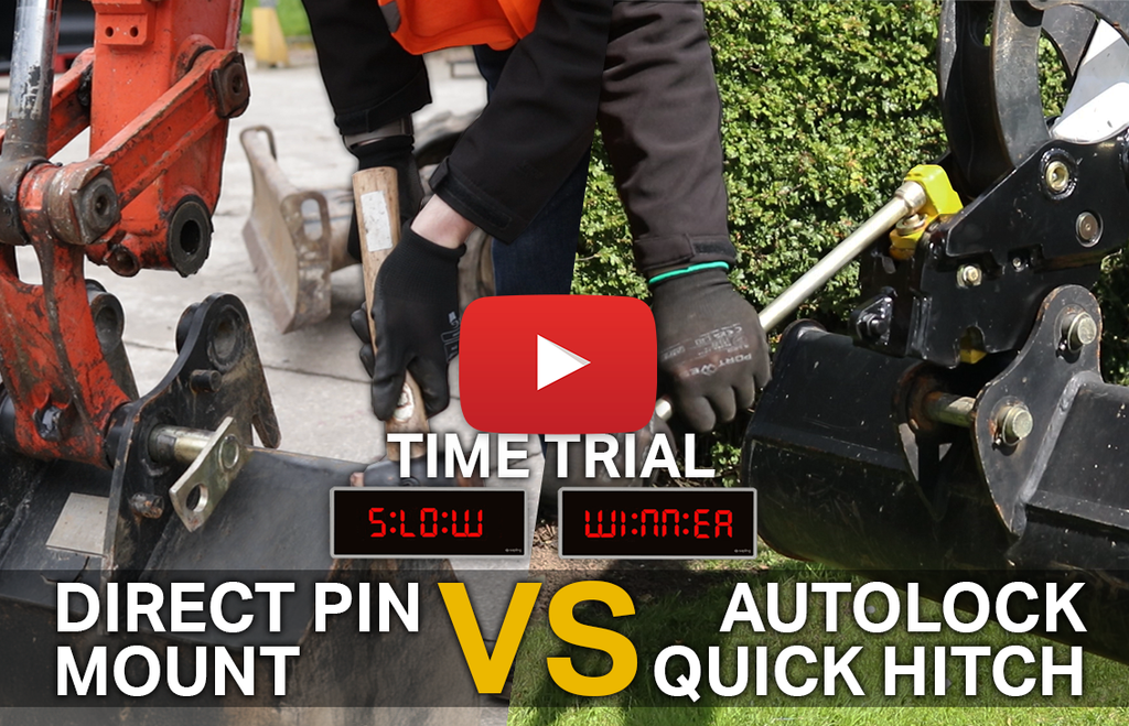 Direct Mount VS Autolock Quick Hitch - Time Trial (Video)