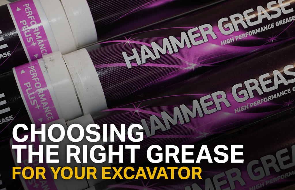 Choosing the Right Grease for your Excavator