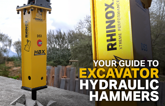 Guide to Excavator Hydraulic Hammers