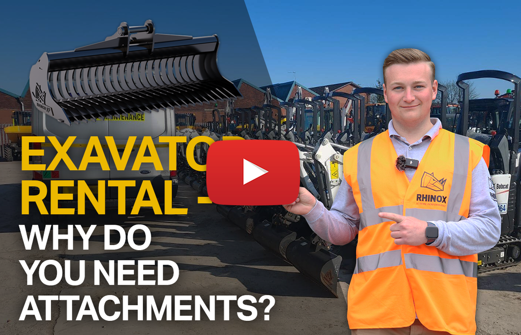 Excavator Rental Companies - Why do you need attachments? (Video)