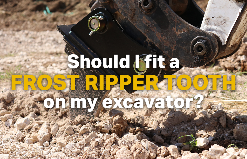 What is a Frost Ripper Tooth? Should I use a Frost Ripper Tooth on my Excavator?