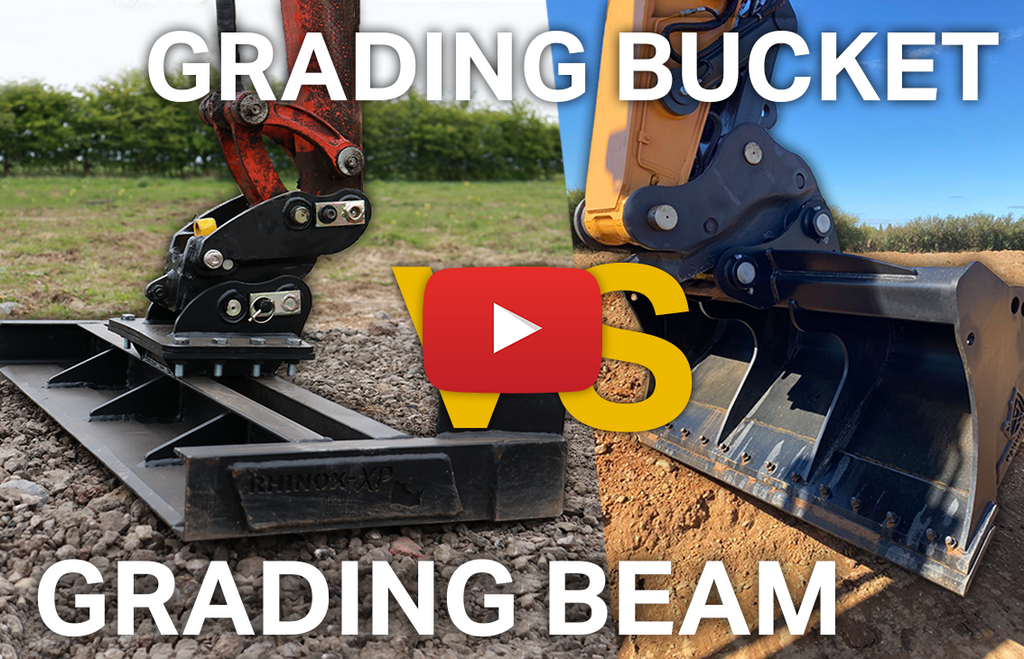 Grading Beam VS Grading Bucket - What suits you best? (Video)