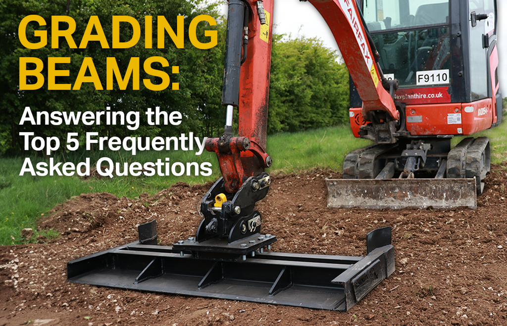 Grading Beams: Your Top 5 Questions Answered - Materials, Coupler Compatibility, Bolt-On Edges and More!