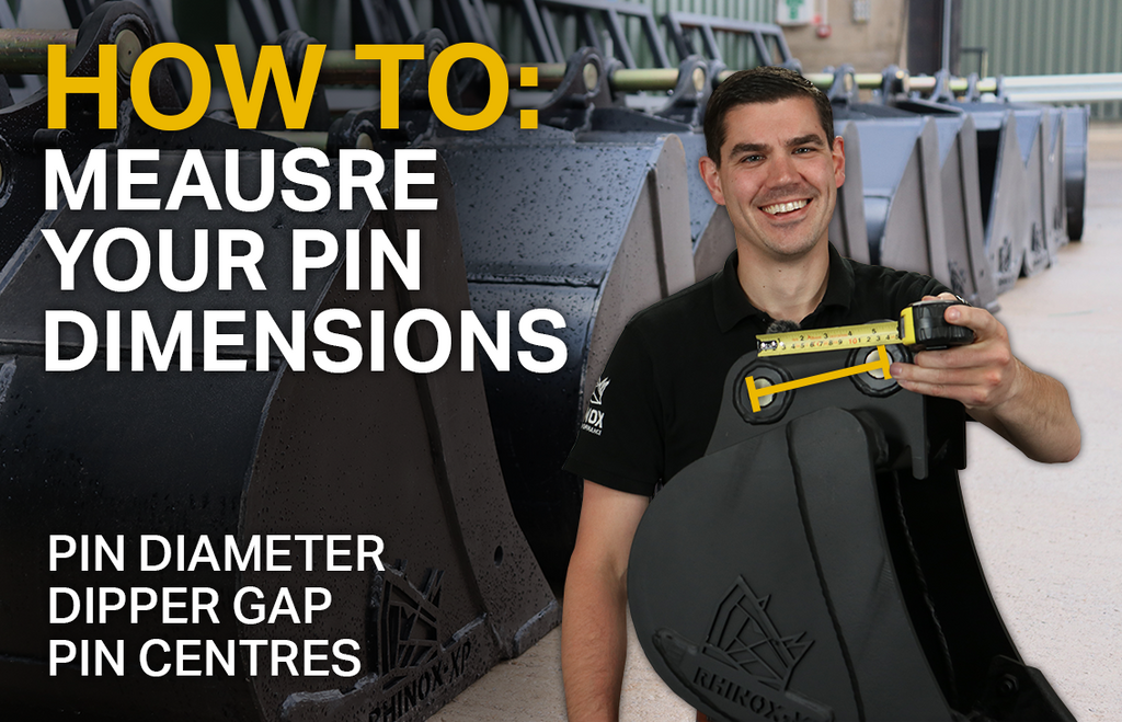 How To Measure Excavator Bucket Pin Dimensions