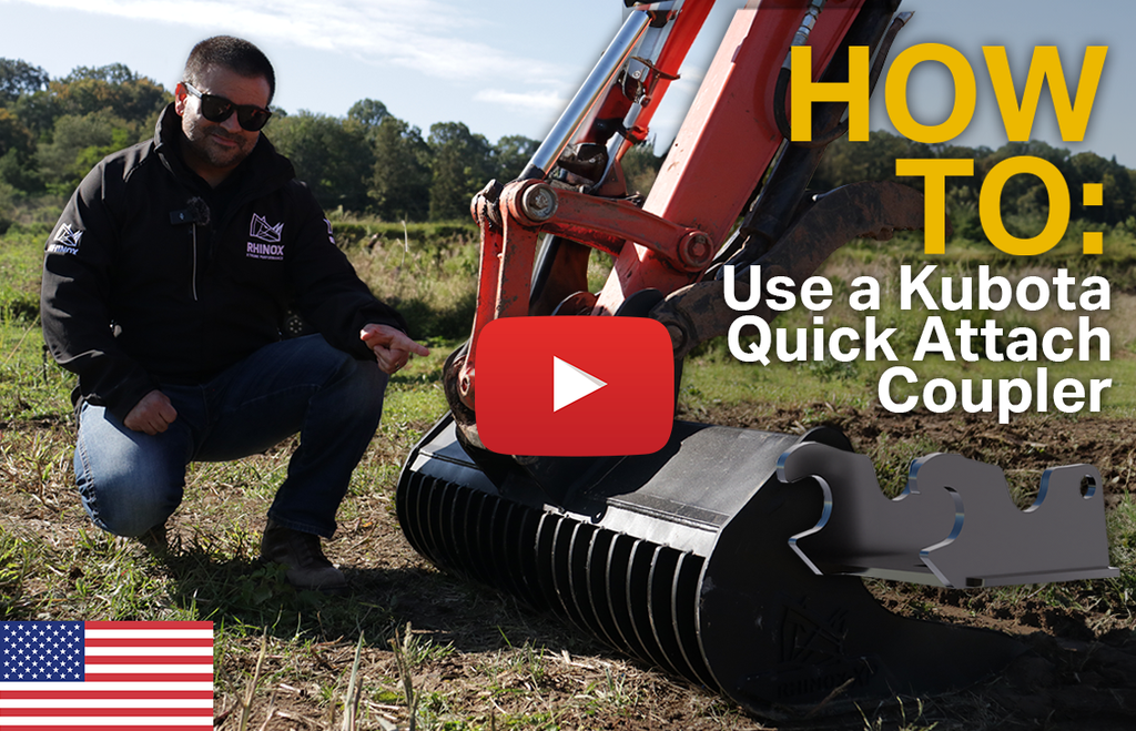 How To: Use a Kubota Quick Attach Coupler (Video)