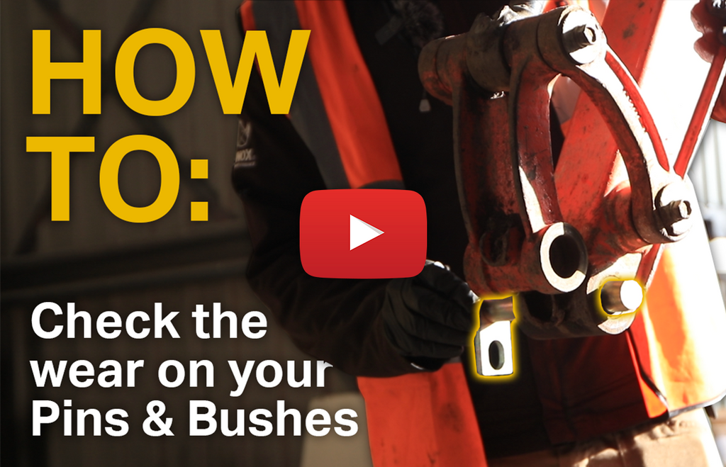 How To: Check if your Digger / Excavator Pins & Bushes are worn (Video)
