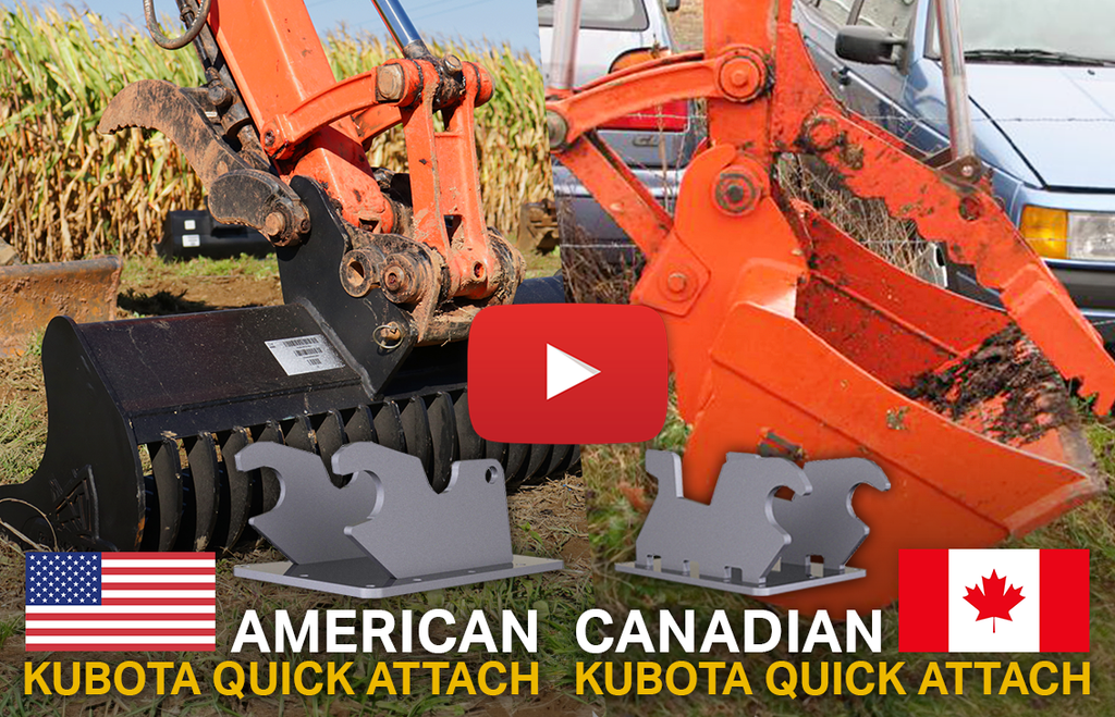 Kubota Quick Attach - USA VS Canada (Video)