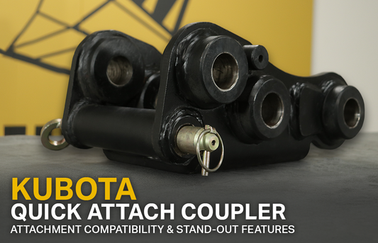 Rhinox Kubota-Style Quick Attach Coupler