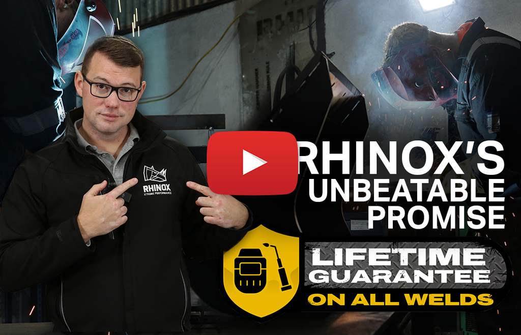 Rhinox's Unbeatable Promise: Lifetime Guarantee on all Welds (Video)