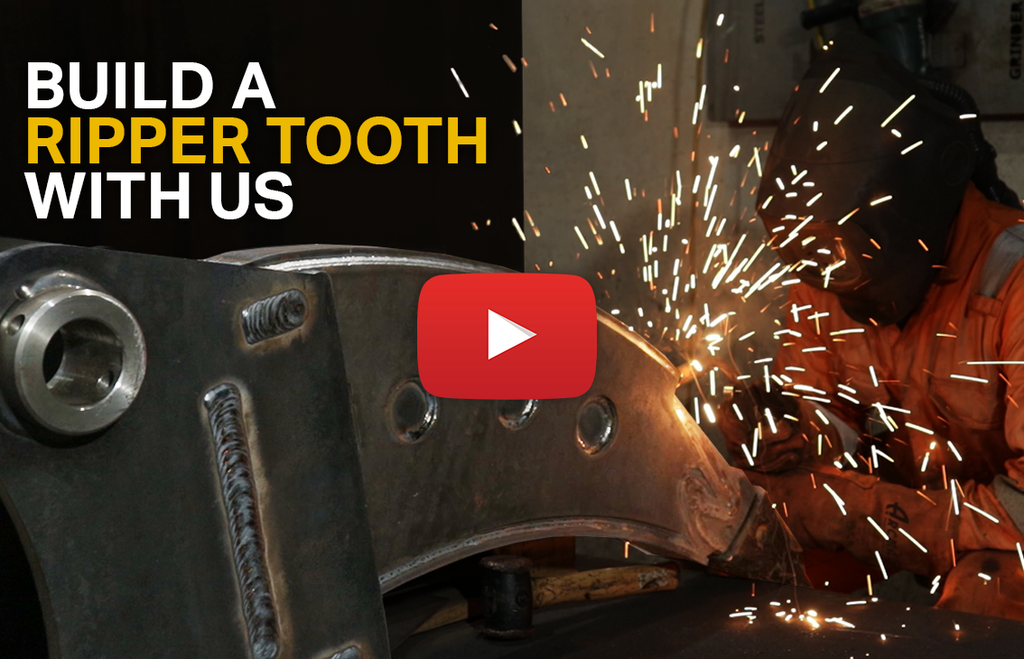 Make an Excavator Ripper Tooth with Us! (Video)