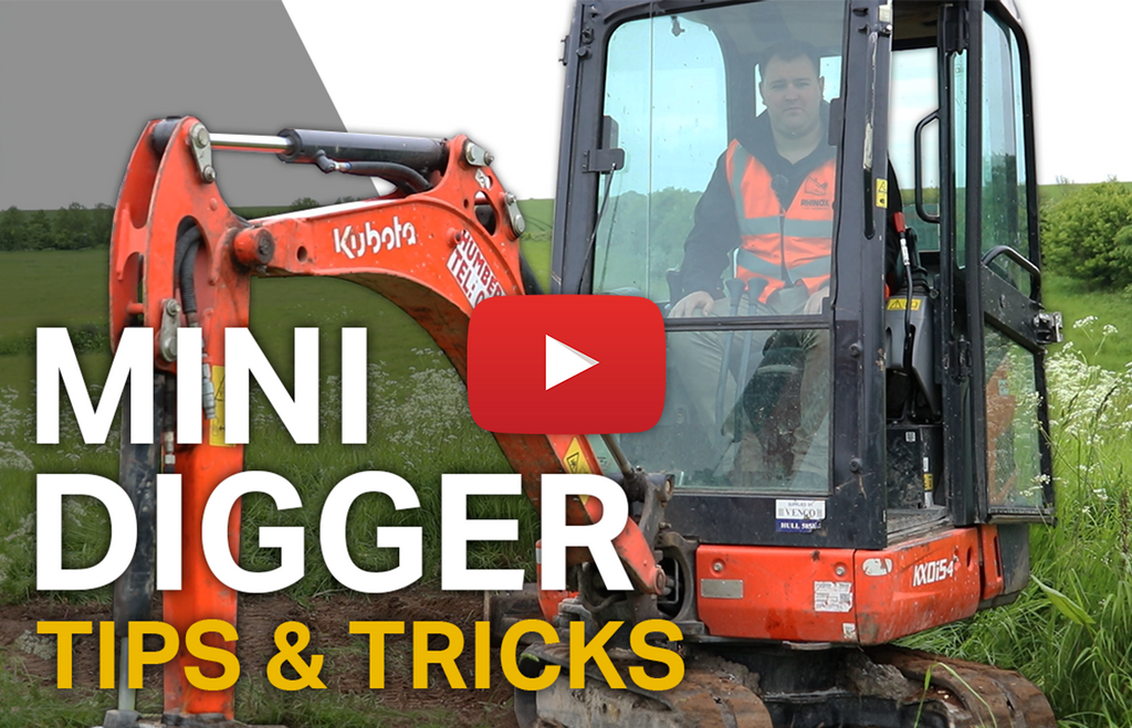 Mini Excavator Operating Tips & Tricks (Video)