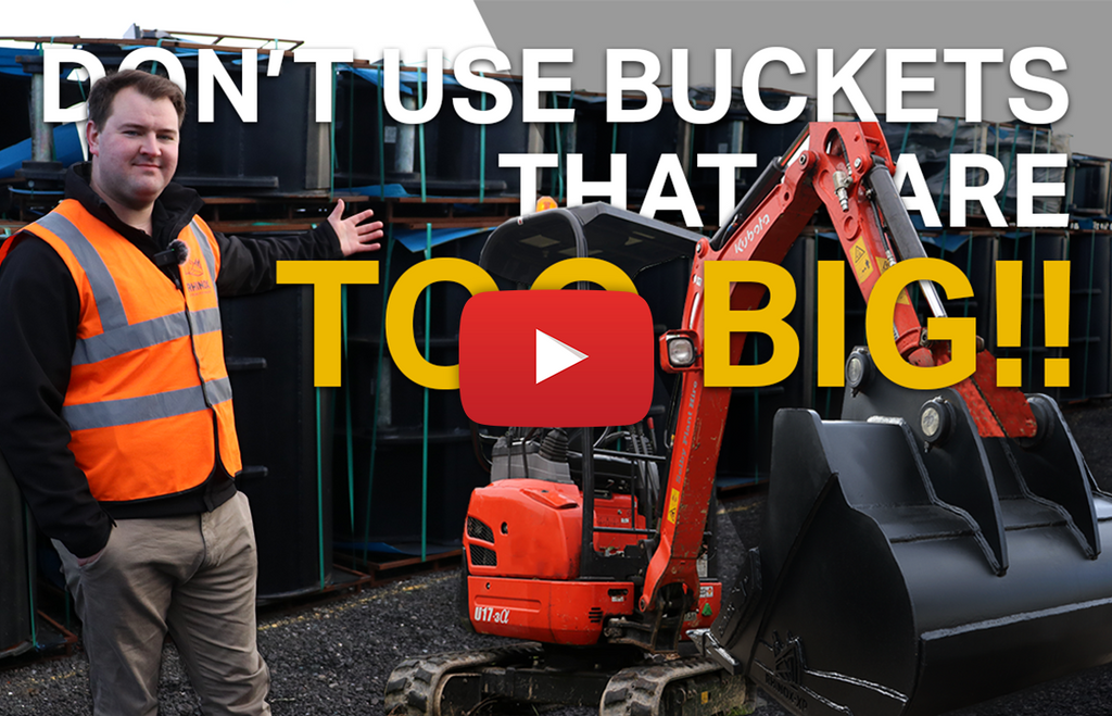 What if I use a bucket too big for my excavator? - Oversized Excavator Buckets (Video)